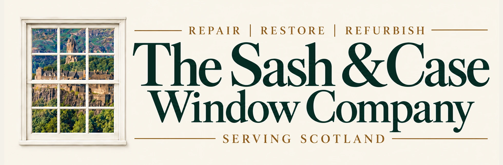The Sash and Case Window Company — Repair, Restore, Refurbish — Serving Scotland