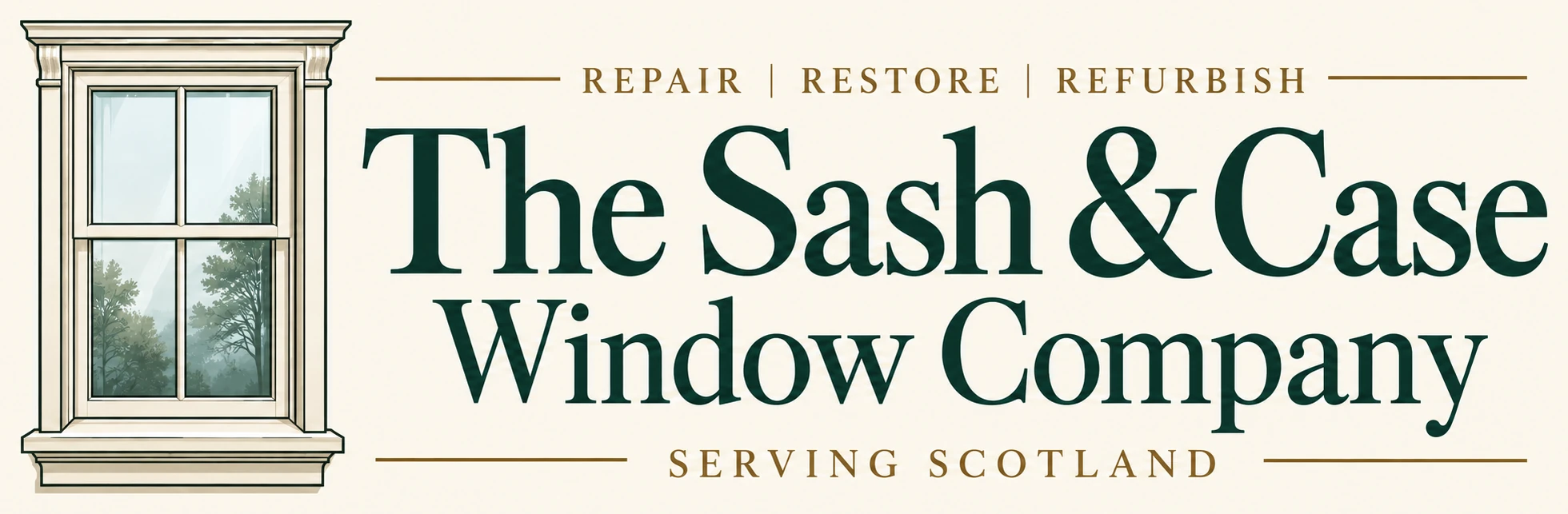 The Sash and Case Window Company — Repair, Restore, Refurbish — Serving Scotland