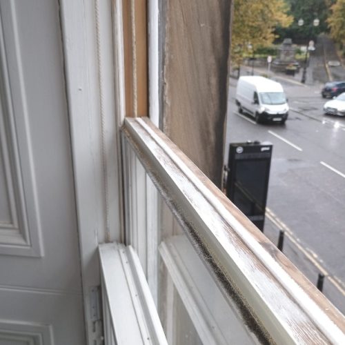Sash and case window draughtproofing fitters Stirling, Dunblane and Bridge of Allan