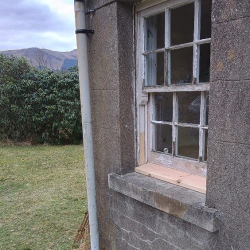 Sash and case window restoration Stirling and Balquidder